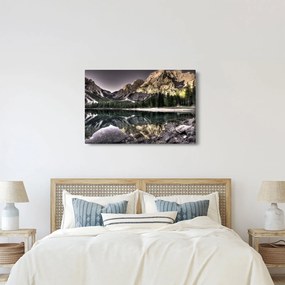 Tablou cu lac montan (90x60 cm)
