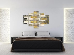 Tablou - Decor cu texturi (150x105 cm)