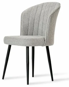 Set de scaune de sufragerie Rubi Light Grey, 2buc.