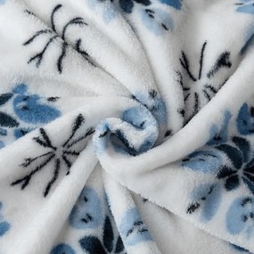 Patura cocolino ICY FLAKES, alba Dimensiune: 200 x 220 cm