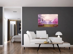 Tablou cu lac (90x60 cm)