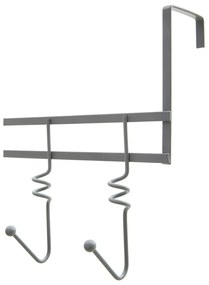 Cuier de ușă gri din metal 46 cm Jaxen – Premier Housewares