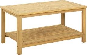 vidaXL Masă laterală Ulei Natural 90 x 50 x 45 cm Lemn Solid de Acacia