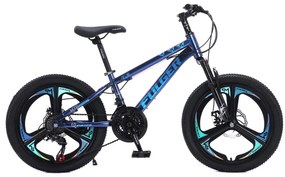 Bicicleta Fulger by Caraiman, roti 20 inch, cadru otel, frane pe disc, cameleon, BC83