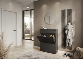 Pantofar gri antracit 80x107x29 cm Baldone – Germania