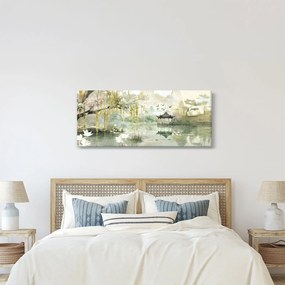 Tablou - Lac Chinezesc (120x50 cm)