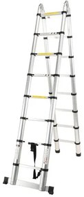 Scara telescopică, 2 x 2,5 m, XXL
