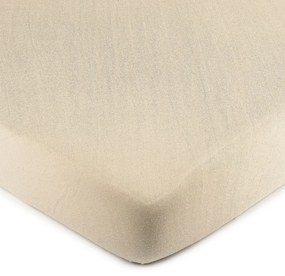 Cearșaf de pat 4Home Jersey, bej, 60 x 120 cm, bej, 60 x 120 cm