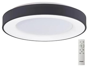 Azzardo AZ4995 SANTANA LED/80W/230V plafonieră neagră dimabilă + DO