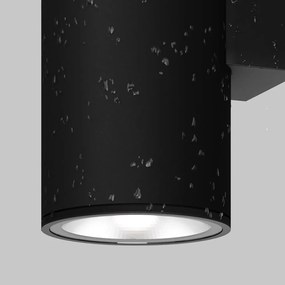 Aplica LED de perete pentru exterior IP65 Shim negru