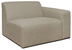 Modul pentru canapea maro deschis (cu colț pe partea dreaptă) Roxy – Scandic