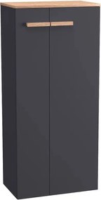 Dulap tip coloana suspendat negru Krofam e-L_WOOD 110 cm