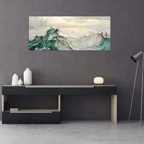 Tablou - Abstracție Marină 3D (120x50 cm)
