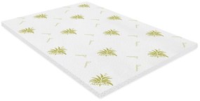 Topper saltea Green Future Aloe Vera Free Air Memory 120x190 cm