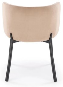 Scaun K531 velvet bej