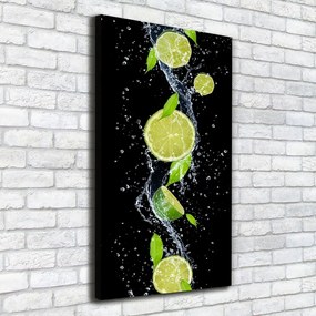 Imprimare tablou canvas Lămâi verzi