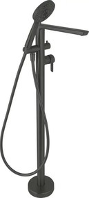 Baterie cada - dus freestanding negru Deante Arnika