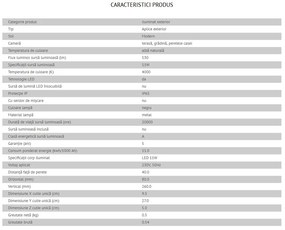 Aplica LED pentru iluminat exterior moderna Follina negru 8154 RX