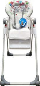 Scaun de masa pentru copii si bebe Baby Care™ CC reglabil in 3 trepte, Pliabil, Centura de siguranta, Sezut comfortabil, Masuta detasabila, Pozitie