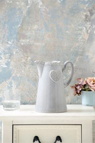 Vaza Ceramica  tip Cana (Glazurare Vintage Pt Olanda)