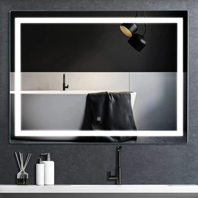 Oglinda LED 80x60cm P10407