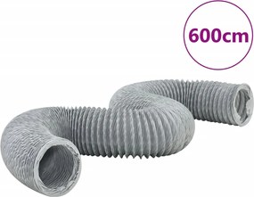 vidaXL Conductă de evacuare, 6 m, Ø10 cm, PVC