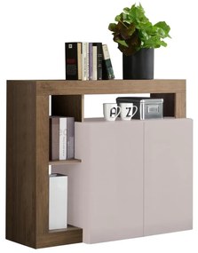 Comodă LENOR cașmir/stejar