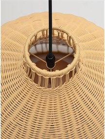 Lustra, Pendul din ratan sintetic pentru exterior Pals natur