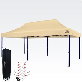 Cort petrecere 3x6m - fara 3 pereti - Bej