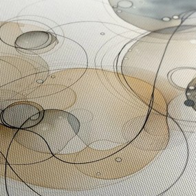 Tablou abstracție circulară