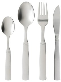 Tacâmuri argintii din oțel inoxidabil 16 buc. Ranka – Gense