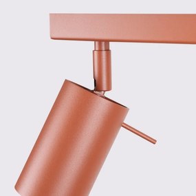 Spot Sollux SL.1507 RING 2xGU10/10W/230V roșu