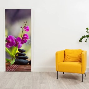 Fototapet pentru ușă - SPA and stones (95x205cm)