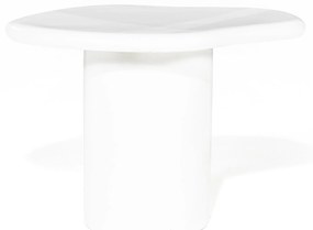 Masuta de cafea fibră de sticlă Seki 57,5x44x41 cm alba