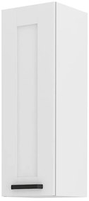 Dulap superior de bucătărie Lucid 30 G 90 1F (alb + alb). 1041053