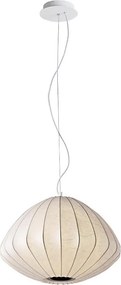 Lustră LED suspendată pe cablu BOLA LED/11W/230V + 1xE27/5W, crem