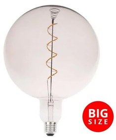 Bec LED FILAMENT SPIRAL SMOKE G200 E27/4W/230V 2000K