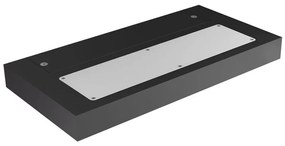 Redo 01-3016 - Aplica de perete LED LAMINA 2xLED/15W/230V CRI 90 negru