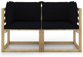 Canapea de gradina neagra, MAJKEN