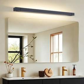 BRILAGI - Iluminare LED pentru oglindă de baie AQUA LINE LED/28W/230V 100 cm IP44 negru