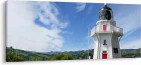 Tablou cu farurile Akaroa, Nooua Zeelanda (120x50 cm)