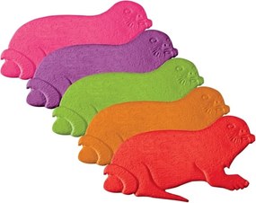 Covorașe antiderapante pentru copii pentru cadă 5 buc. 10,5x16,5 cm Phoques – MSV