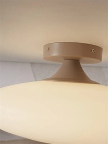 Plafoniera moderna design decorativ Sapporo alb/sand