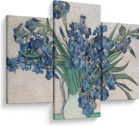 Tablou - Vincent van Gogh, Irises, reproducere (90x60 cm)