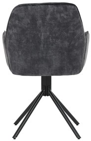 Set de scaune de sufragerie HC-511 BK4, 2 buc.