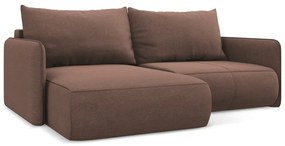 Colțar roz extensibil/cu spațiu de depozitare (cu colț pe partea stângă) Nanea – Makamii