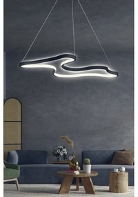 Pendul LED ARTISAN pe cablu, 36W, 230V, 6500K, negru