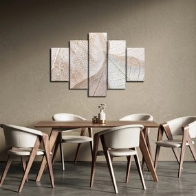Tablou - Frunze bej (150x105 cm)