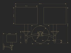 Aplica design clasic realizata manual Decor