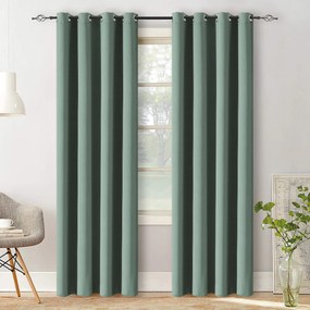 Draperie OXFORD 140x270 cm, gri-verde Agatat: Rejansa